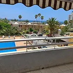Borinquen Only 280 Meters To The Beach, Balcony With Sea View, Heated Pool, Wifi Playa de las Américas