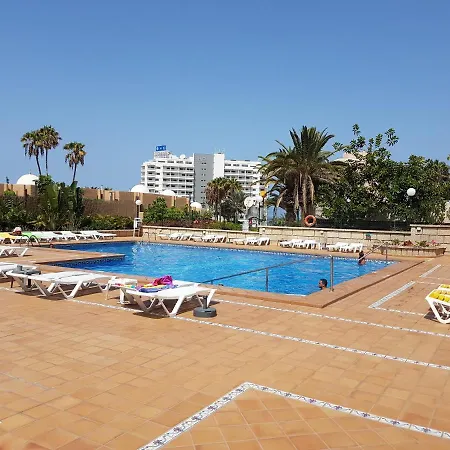 Borinquen Only 280 Meters To The Beach, Balcony With Sea View, Heated Pool, Wifi Lägenhet Playa de las Americas (Tenerife)